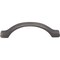 Elements 96 mm Center-to-Center Brushed Pewter Arched Seaver Cabinet Pull 511-96BNBDL - alternate 4